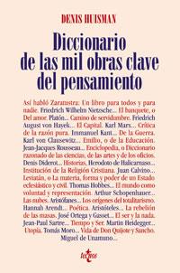 DICCIONARIO DE LAS MIL OBRAS CLAVE DEL PENSAMIENTO | 9788430945313 | HUISMAN, DENIS | Galatea Llibres | Llibreria online de Reus, Tarragona | Comprar llibres en català i castellà online