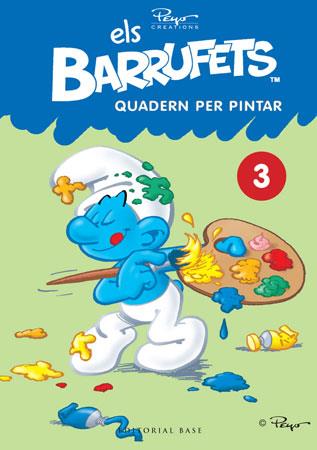 BARRUFETS. QUADERN PER PINTAR, 3 | 9788415267065 | PEYO | Galatea Llibres | Librería online de Reus, Tarragona | Comprar libros en catalán y castellano online