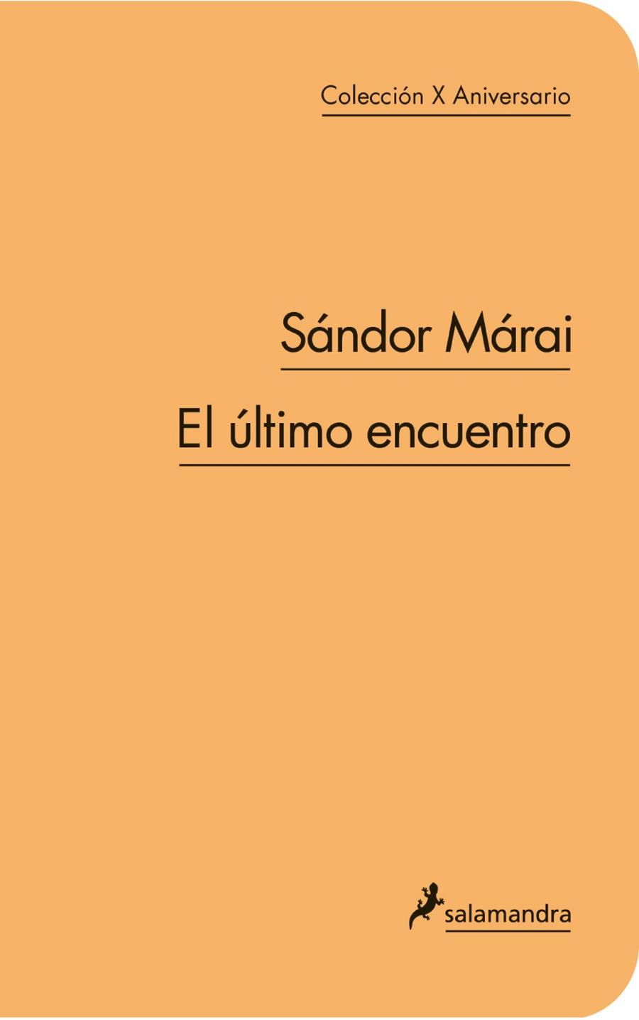 ULTIMO ENCUENTRO | 9788498383300 | MARAI, SANDOR | Galatea Llibres | Librería online de Reus, Tarragona | Comprar libros en catalán y castellano online