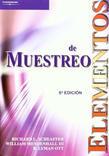 ELEMENTOS DE MUESTREO | 9788497324939 | SCHEAFFER, RICHARD | Galatea Llibres | Llibreria online de Reus, Tarragona | Comprar llibres en català i castellà online