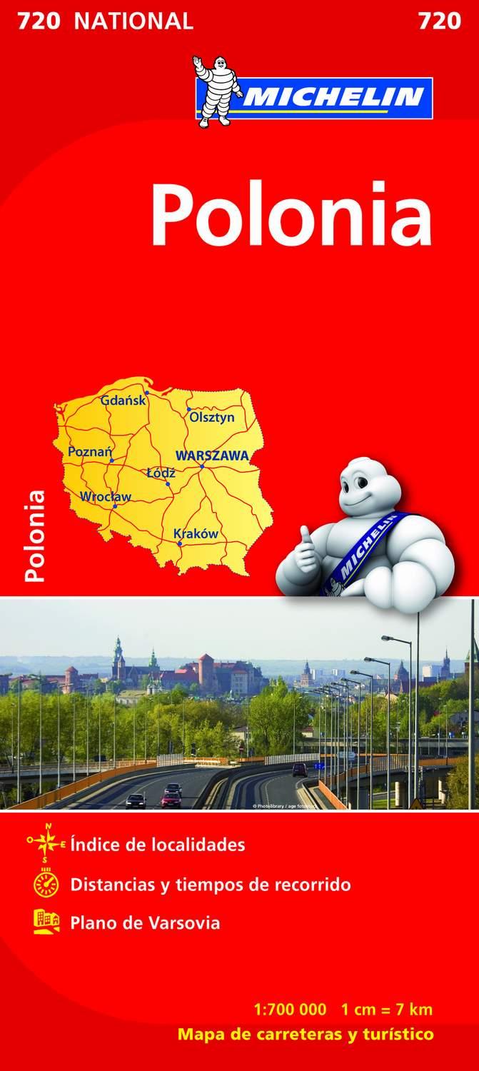 POLONIA MAPA 1:700 000 MICHELIN | 9782067171572 | VARIOS AUTORES | Galatea Llibres | Llibreria online de Reus, Tarragona | Comprar llibres en català i castellà online