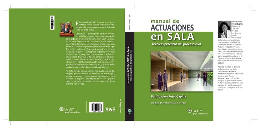 MANUAL DE ACTUACIONES EN SALA | 9788490200537 | PUJOL CAPILLA, PURIFICACION | Galatea Llibres | Llibreria online de Reus, Tarragona | Comprar llibres en català i castellà online