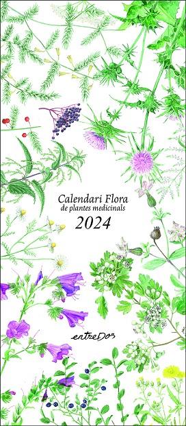 CALENDARI FLORA DE PLANTES MEDICINALS 2024 | 9788418900624 | VILALDAMA, PERE/VILALDAMA, PERE | Galatea Llibres | Llibreria online de Reus, Tarragona | Comprar llibres en català i castellà online