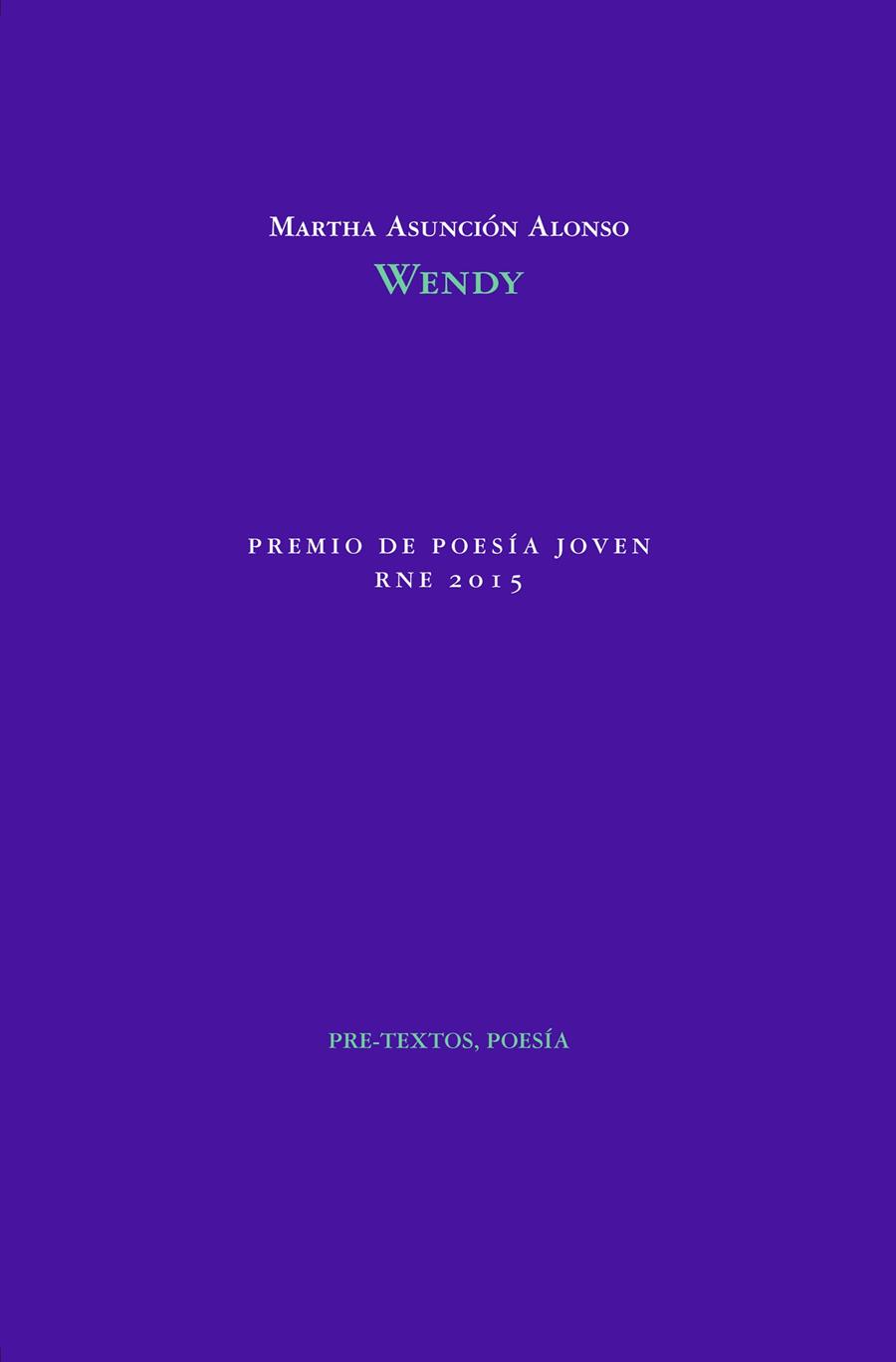 WENDY | 9788415894995 | ALONSO, MARTHA ASUNCIÓN | Galatea Llibres | Llibreria online de Reus, Tarragona | Comprar llibres en català i castellà online