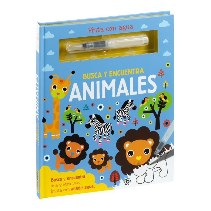 BUSCA Y ENCUENTRA ANIMALES PINTA CON AGUA | 9788411013307 | Galatea Llibres | Llibreria online de Reus, Tarragona | Comprar llibres en català i castellà online