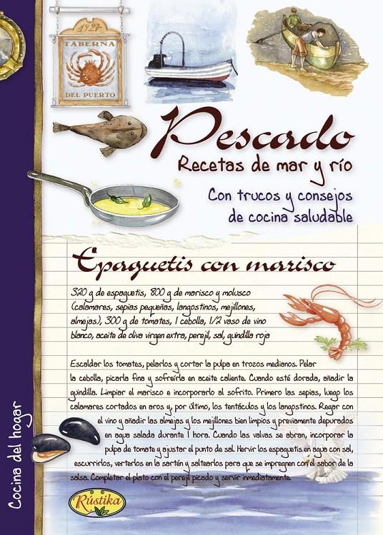 PESCADO. RECETAS DE MAR Y RÍO | 9788415401162 | SCUDELOTTI, CHIARA | Galatea Llibres | Llibreria online de Reus, Tarragona | Comprar llibres en català i castellà online