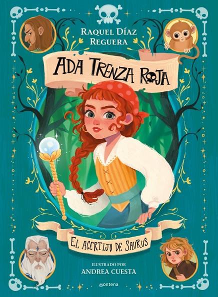 ADA TRENZA ROJA 2 - EL ACERTIJO DE SAURUS | 9788419975546 | DÍAZ REGUERA, RAQUEL | Galatea Llibres | Llibreria online de Reus, Tarragona | Comprar llibres en català i castellà online