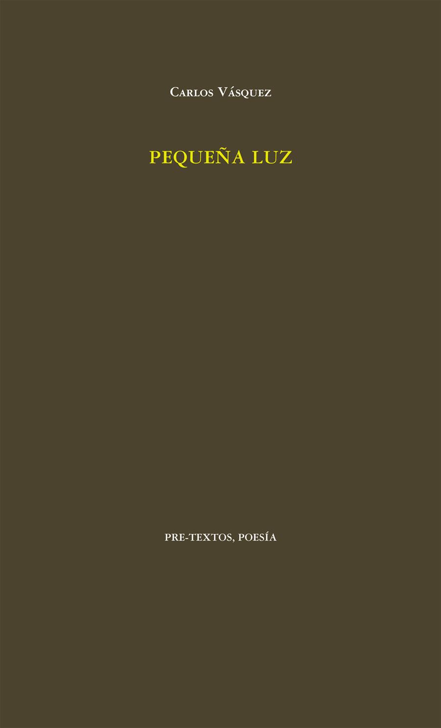 PEQUEÑA LUZ | 9788415894582 | VÁSQUEZ TAMAYO, CARLOS | Galatea Llibres | Llibreria online de Reus, Tarragona | Comprar llibres en català i castellà online