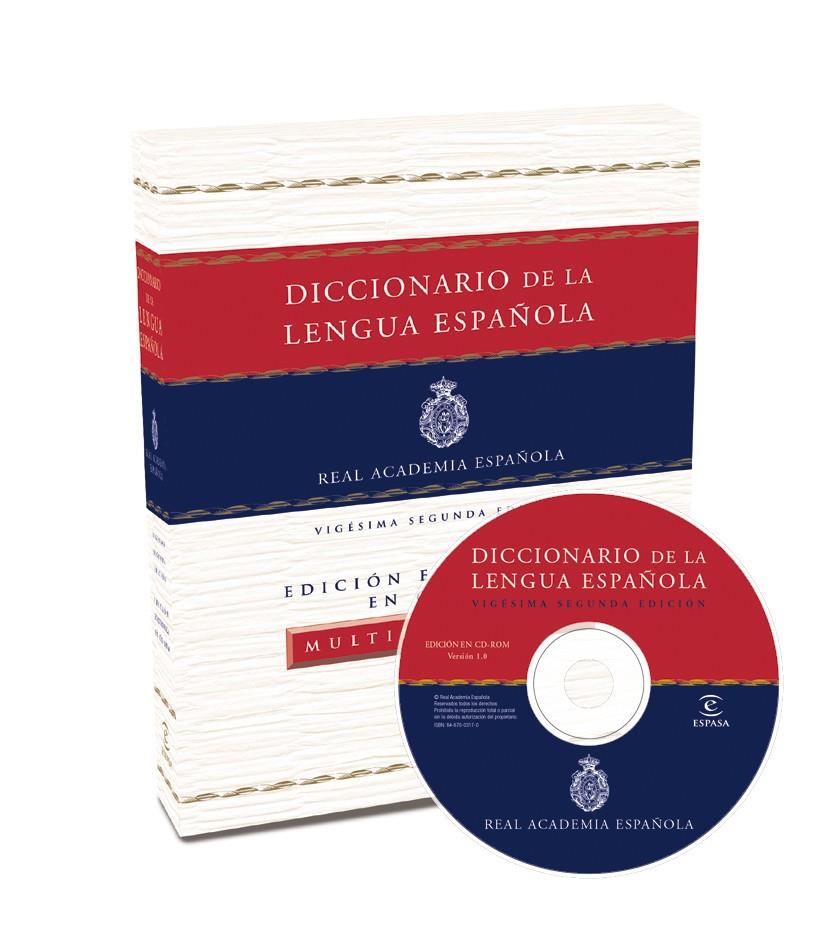 DICCIONARIO DE LA LENGUA ESPAÑOLA R.A.E. EN CD-ROM | 9788467025965 | R.A.E. | Galatea Llibres | Llibreria online de Reus, Tarragona | Comprar llibres en català i castellà online