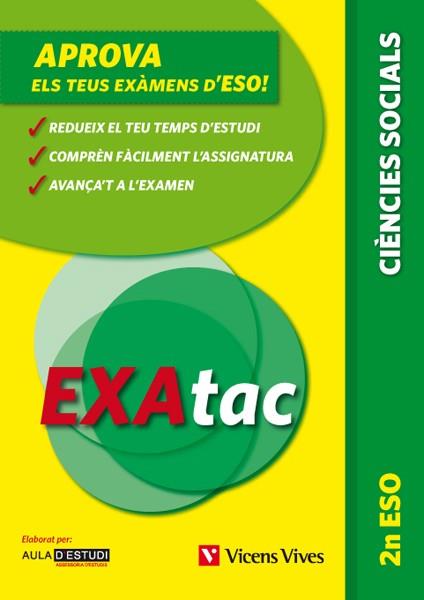 EXATAC 2 ESO CIENCIES SOCIALS | 9788468211251 | AULA D'ESTUDI ASSESSORIA D'ESTUDI S.L. | Galatea Llibres | Llibreria online de Reus, Tarragona | Comprar llibres en català i castellà online