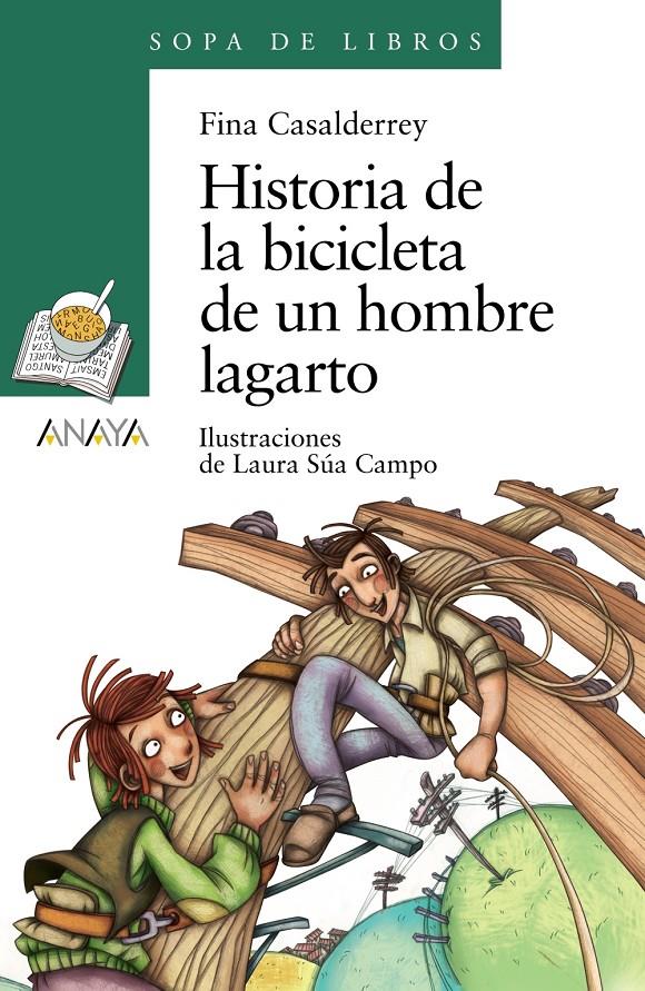 HISTORIA DE LA BICICLETA DE UN HOMBRE LAGARTO | 9788469808719 | CASALDERREY, FINA | Galatea Llibres | Llibreria online de Reus, Tarragona | Comprar llibres en català i castellà online