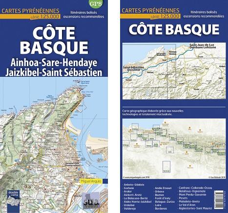 COTE BASQUE MAPA 1:25 000 | 9788482166902 | Galatea Llibres | Llibreria online de Reus, Tarragona | Comprar llibres en català i castellà online