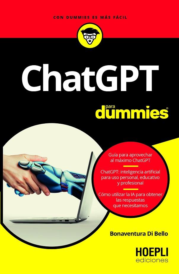 CHATGPT PARA DUMMIES | 9791254990124 | DI BELLO, BONAVENTURA | Galatea Llibres | Llibreria online de Reus, Tarragona | Comprar llibres en català i castellà online