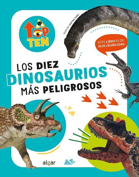 TOP TEN LOS DIEZ DINOSAURIOS MÁS PELIGROSOS | 9788491426875 | BANFI, CRISTINA | Galatea Llibres | Llibreria online de Reus, Tarragona | Comprar llibres en català i castellà online