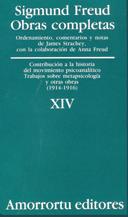 SIGMUND FREUD OBRAS COMPLETAS VOL.XIV | 9789505185900 | STRACHEY, JAMES/ FREUD, ANNA | Galatea Llibres | Llibreria online de Reus, Tarragona | Comprar llibres en català i castellà online