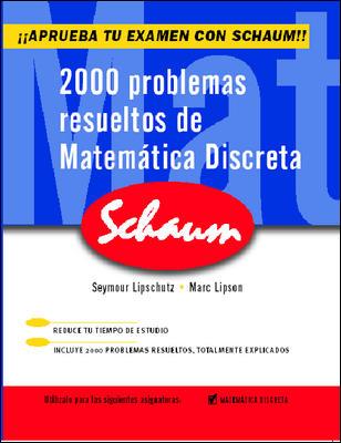 2000 PROBLEMAS RESUELTOS DE MATEMATICA DISCRETA | 9788448142780 | LIPSCHULTZ, SEYMOUR | Galatea Llibres | Llibreria online de Reus, Tarragona | Comprar llibres en català i castellà online