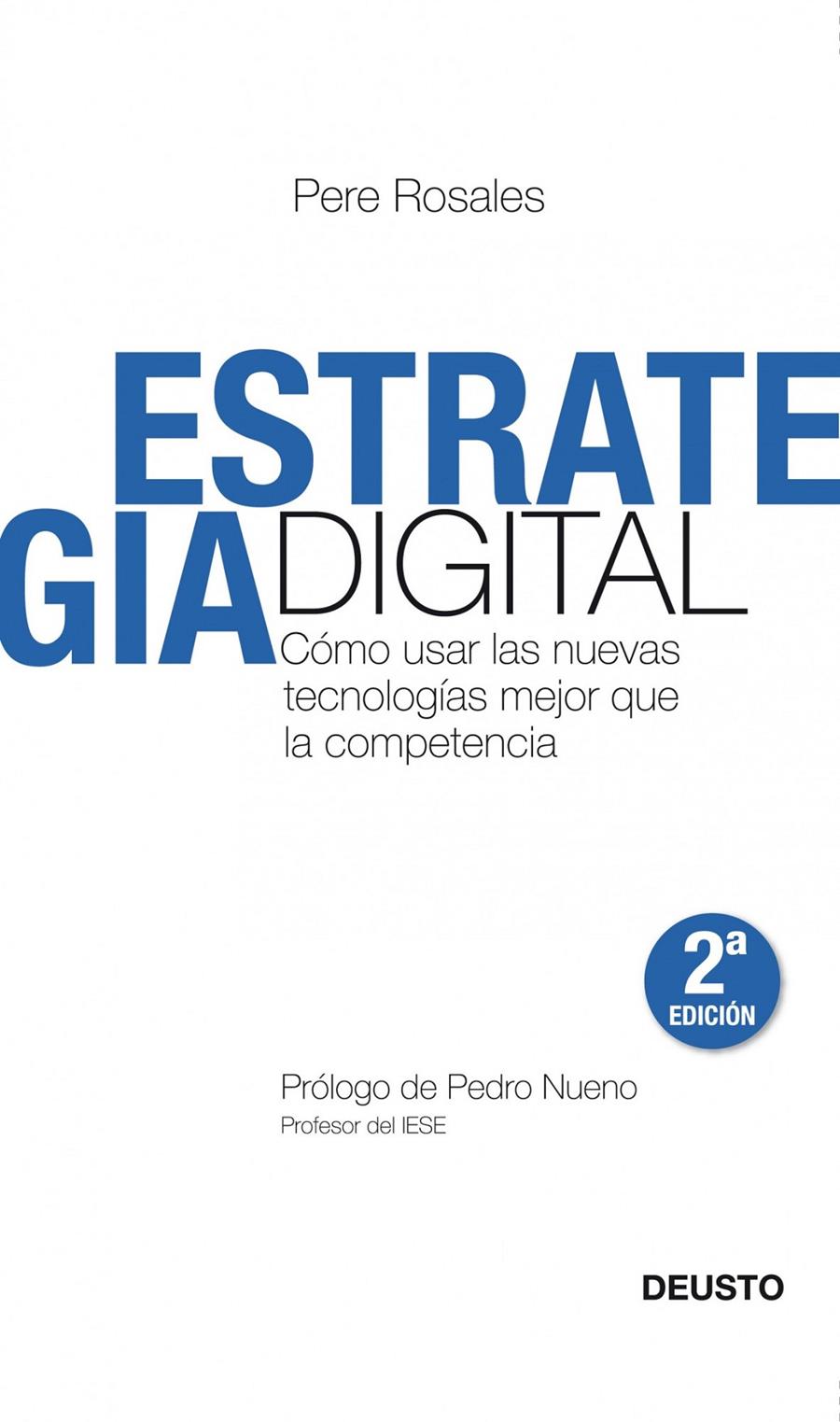 ESTRATEGIA DIGITAL | 9788423427673 | ROSALES, PERE | Galatea Llibres | Llibreria online de Reus, Tarragona | Comprar llibres en català i castellà online