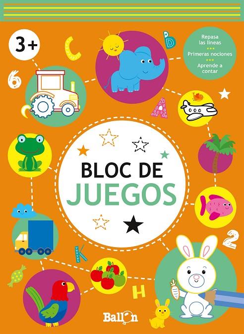 BLOC DE JUEGOS +3 NARANJA | 9789403226125 | Galatea Llibres | Llibreria online de Reus, Tarragona | Comprar llibres en català i castellà online