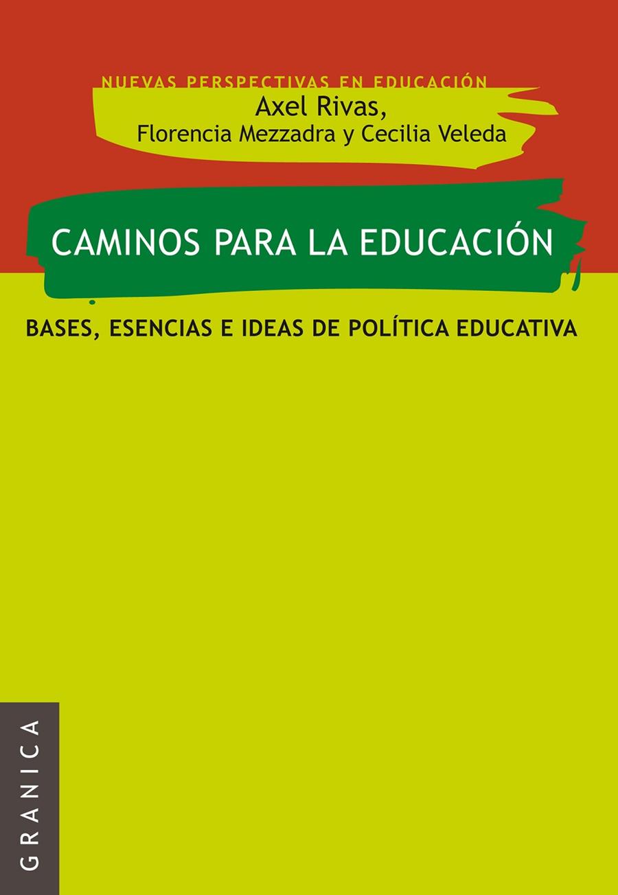 CAMINOS PARA LA EDUCACION | 9789506417826 | RIVAS, ALEX | Galatea Llibres | Llibreria online de Reus, Tarragona | Comprar llibres en català i castellà online