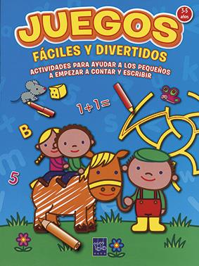 JUEGOS FÁCILES Y DIVERTIDOS | 9788408036449 | Galatea Llibres | Llibreria online de Reus, Tarragona | Comprar llibres en català i castellà online