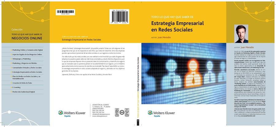 TODO LO QUE HAY QUE SABER DE ESTRATEGIA EMPRESARIAL EN REDES SOCIALES | 9788493955960 | MERODIO YÁÑEZ, JUAN | Galatea Llibres | Llibreria online de Reus, Tarragona | Comprar llibres en català i castellà online