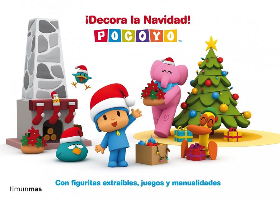 POCOYÓ. ¡DECORA LA NAVIDAD! | 9788408008026 | ZINKIA ENTERTAINMENT, S. A. | Galatea Llibres | Librería online de Reus, Tarragona | Comprar libros en catalán y castellano online