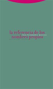 REFERENCIA DE LOS NOMBRES PROPIOS | 9788481648249 | FERNANDEZ MORENO, LUIS | Galatea Llibres | Librería online de Reus, Tarragona | Comprar libros en catalán y castellano online