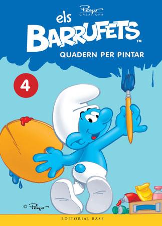 BARRUFETS. QUADERN PER PINTAR, 4 | 9788415267072 | PEYO | Galatea Llibres | Librería online de Reus, Tarragona | Comprar libros en catalán y castellano online