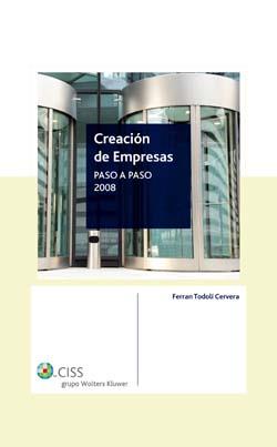 CREACION DE EMPRESAS PASO A PASO | 9788482357218 | TODOLI CERVERA, FERRAN | Galatea Llibres | Llibreria online de Reus, Tarragona | Comprar llibres en català i castellà online