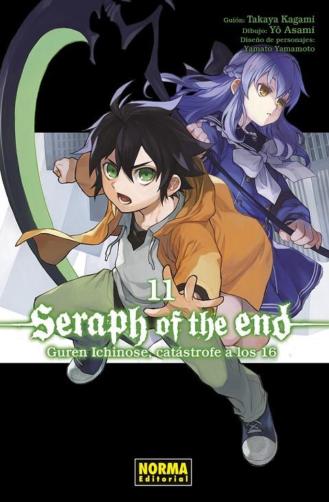 SERAPH OF THE END 11: GUREN ICHINOSE, CATASTROFE A LOS 16 | 9788467961553 | KAGAMI, TAKAYA/YAMAMOTO, YAMATO/ASAMI, YO | Galatea Llibres | Llibreria online de Reus, Tarragona | Comprar llibres en català i castellà online