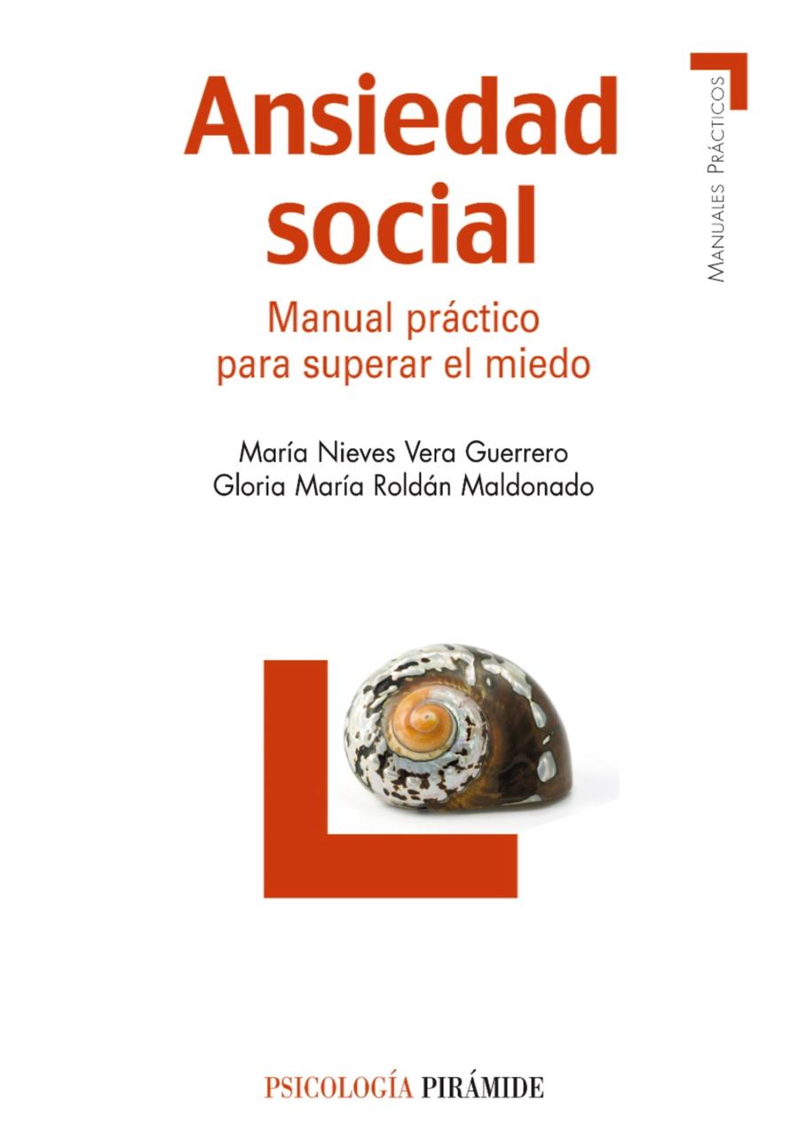 ANSIEDAD SOCIAL | 9788436823035 | VERA GUERRERO, MARÍA NIEVES / ROLDÁN MALDONADO, GLORIA MARÍA | Galatea Llibres | Llibreria online de Reus, Tarragona | Comprar llibres en català i castellà online