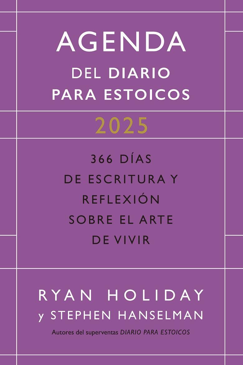 AGENDA DE DIARIO PARA ESTOICOS 2025 | 9788410121072 | HOLIDAY, RYAN/HANSELMAN, STEPHEN | Galatea Llibres | Librería online de Reus, Tarragona | Comprar libros en catalán y castellano online