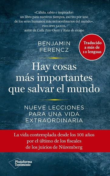 HAY COSAS MÁS IMPORTANTES QUE SALVAR EL MUNDO | 9788418582226 | FERENCZ, BENJAMIN | Galatea Llibres | Llibreria online de Reus, Tarragona | Comprar llibres en català i castellà online