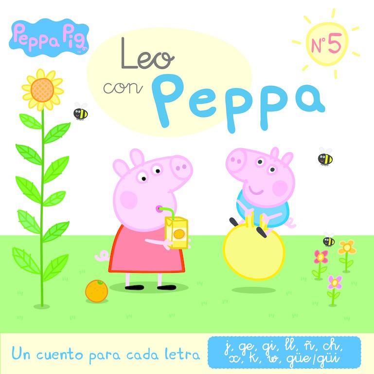 UN CUENTO PARA CADA LETRA: J, GE, GI, LL, Ñ, CH, X, K, W, GÜE-GÜI (LEO CON PEPPA 5 | 9788437200026 | Galatea Llibres | Llibreria online de Reus, Tarragona | Comprar llibres en català i castellà online