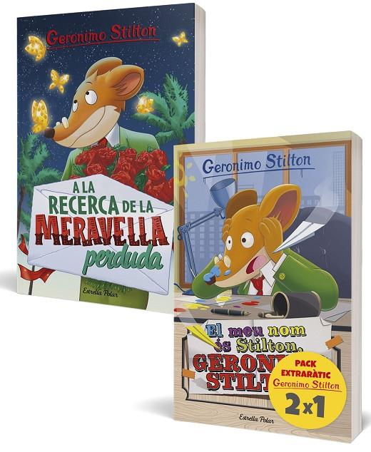 GERONIMO STILTON. PACK EXTRARÀTIC VOLS. 1 I 2 | 9788413895536 | Galatea Llibres | Llibreria online de Reus, Tarragona | Comprar llibres en català i castellà online