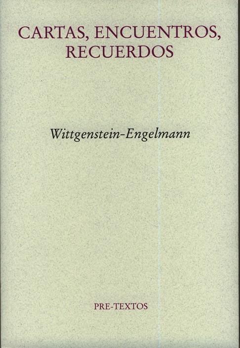 CARTAS ENCUENTROS RECUERDOS WITTGENSTEIN-ENGELMANN | 9788481919677 | WITTGENSTEIN-ENGELMANN | Galatea Llibres | Llibreria online de Reus, Tarragona | Comprar llibres en català i castellà online