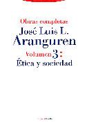 JOSE LUIS L. ARANGUREN VOL 3 | 9788481640588 | LÓPEZ ARANGUREN, JOSÉ LUIS | Galatea Llibres | Llibreria online de Reus, Tarragona | Comprar llibres en català i castellà online