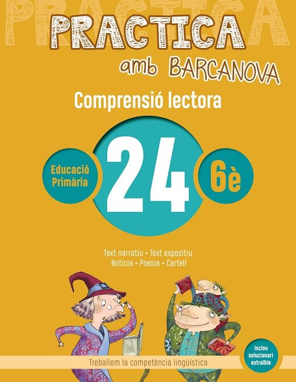 PRACTICA AMB BARCANOVA COMPRENSIÓ LECTORA 24 | 9788448948672 | CAMPS, MONTSERRAT/MONTAÑOLA, ROSER | Galatea Llibres | Llibreria online de Reus, Tarragona | Comprar llibres en català i castellà online