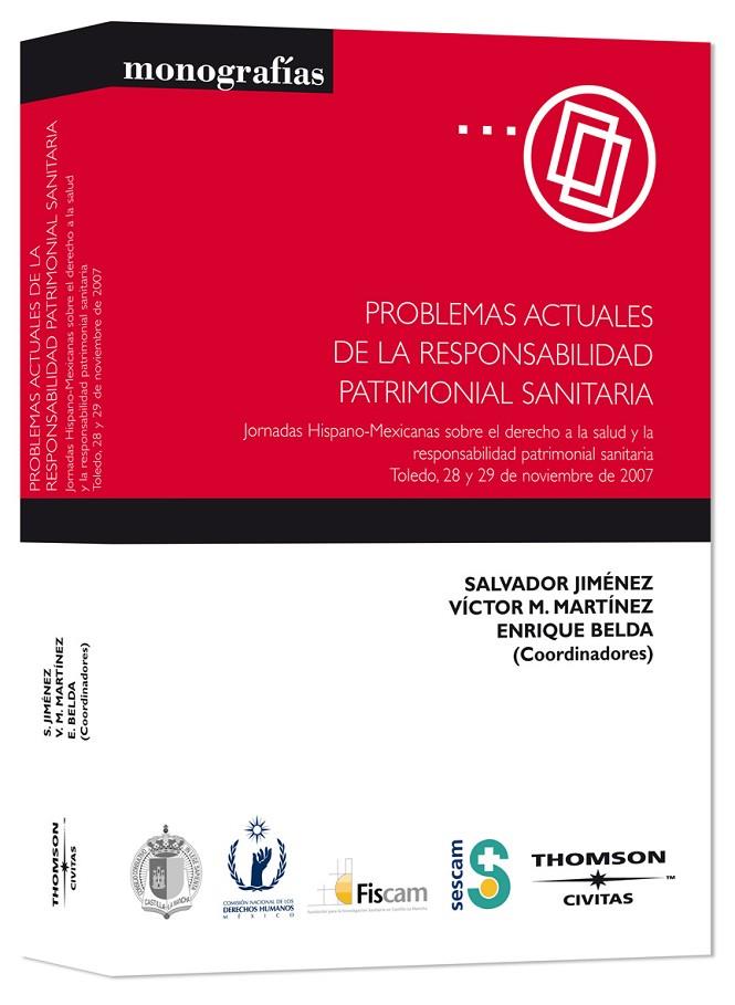 PROBLEMAS ACTUALES DE LA RESPONSABILIDAD PATRIMONIAL SANITARIA | 9788447030972 | BELDA, ENRIQUE | Galatea Llibres | Llibreria online de Reus, Tarragona | Comprar llibres en català i castellà online