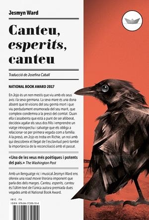 CANTEU, ESPERITS, CANTEU | 9788417339104 | WARD, JESMYN | Galatea Llibres | Llibreria online de Reus, Tarragona | Comprar llibres en català i castellà online