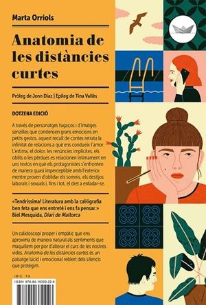 ANATOMIA DE LES DISTÀNCIES CURTES | 9788419332226 | ORRIOLS, MARTA | Galatea Llibres | Llibreria online de Reus, Tarragona | Comprar llibres en català i castellà online