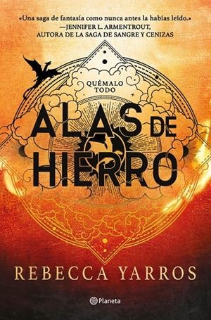 ALAS DE HIERRO (EMPÍREO 2) | 9788408284550 | YARROS, REBECCA | Galatea Llibres | Librería online de Reus, Tarragona | Comprar libros en catalán y castellano online